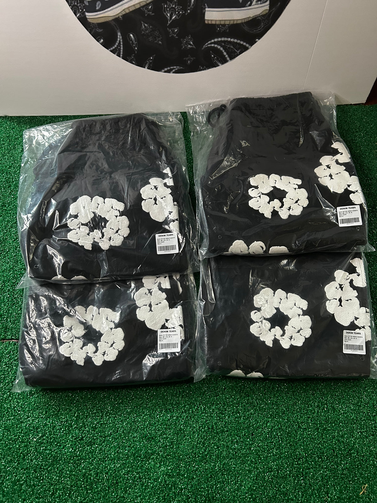 Denim Tear Shorts ‘Black’
