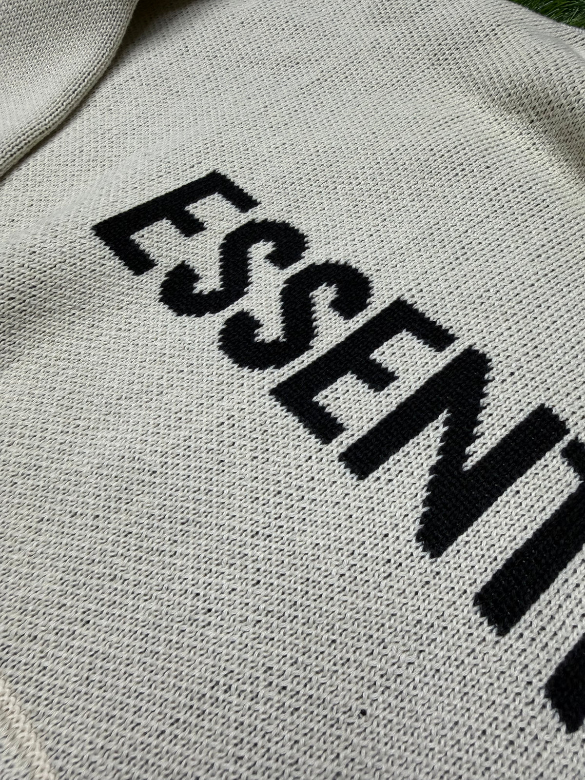 Essential Knitted hoodie