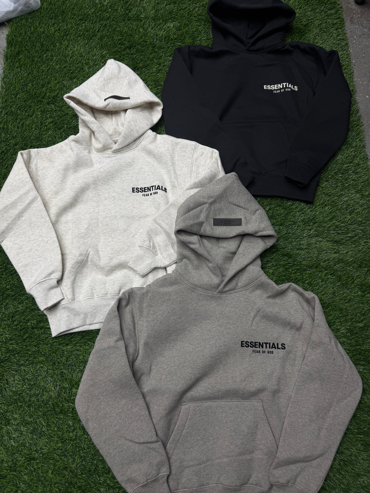 Kids Essnetial hoodies (Stretch limo)