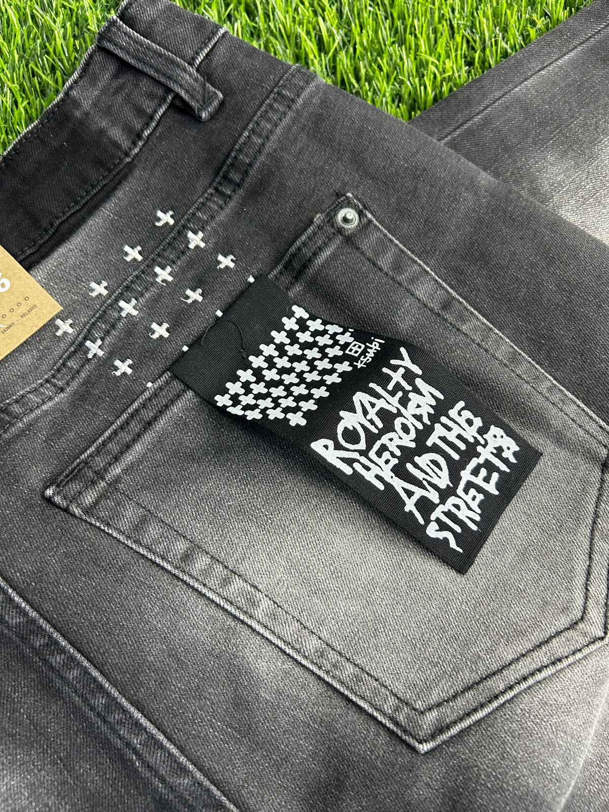 Kusubi jeans grey flare
