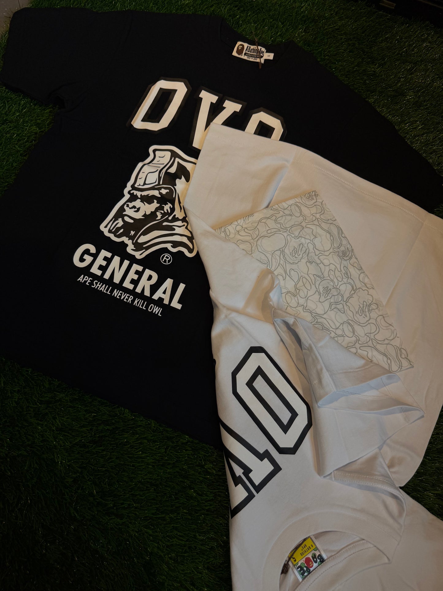 BAPE X OVO Tee ‘BLACK’