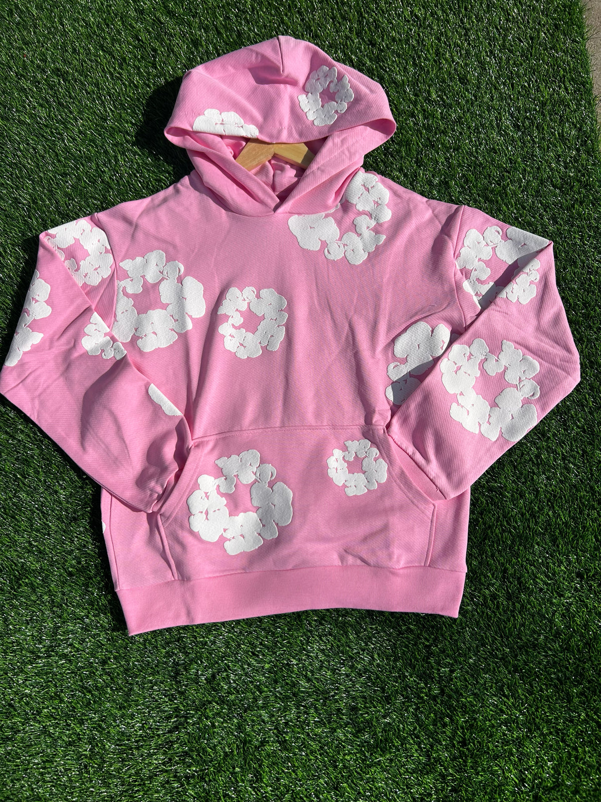 Powder Pink Denim tear