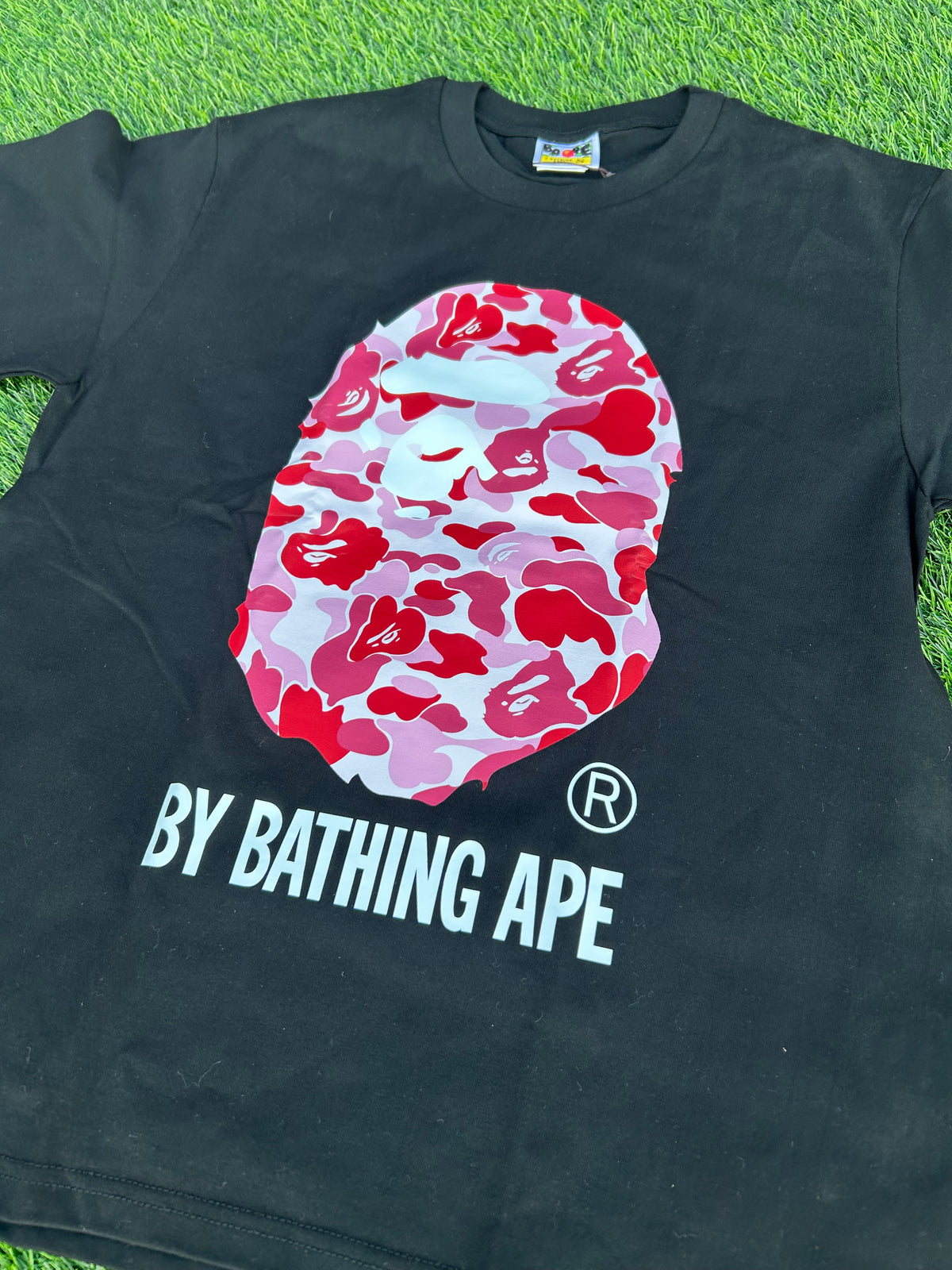 Pink Bape tee