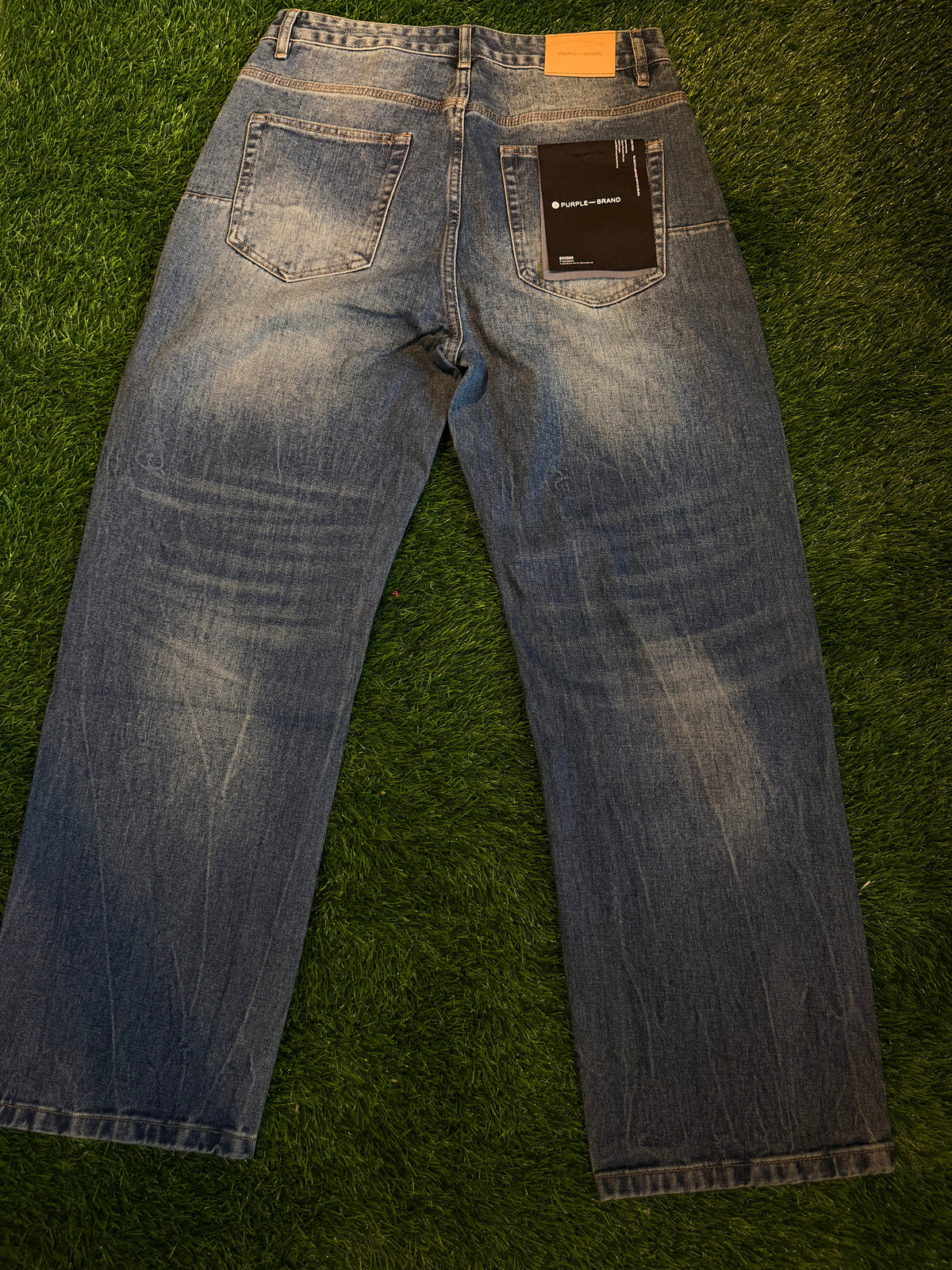 Purple jeans baggy