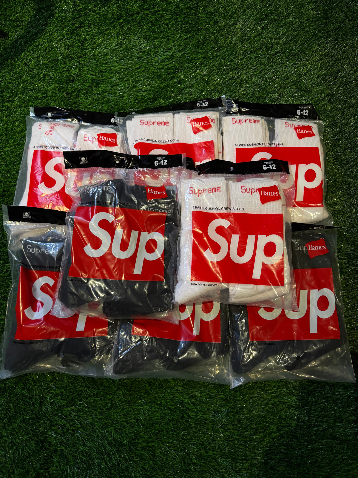 Supreme Socks 4-Pack ‘WHITE’