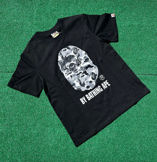 Black Big Bape Head Tee
