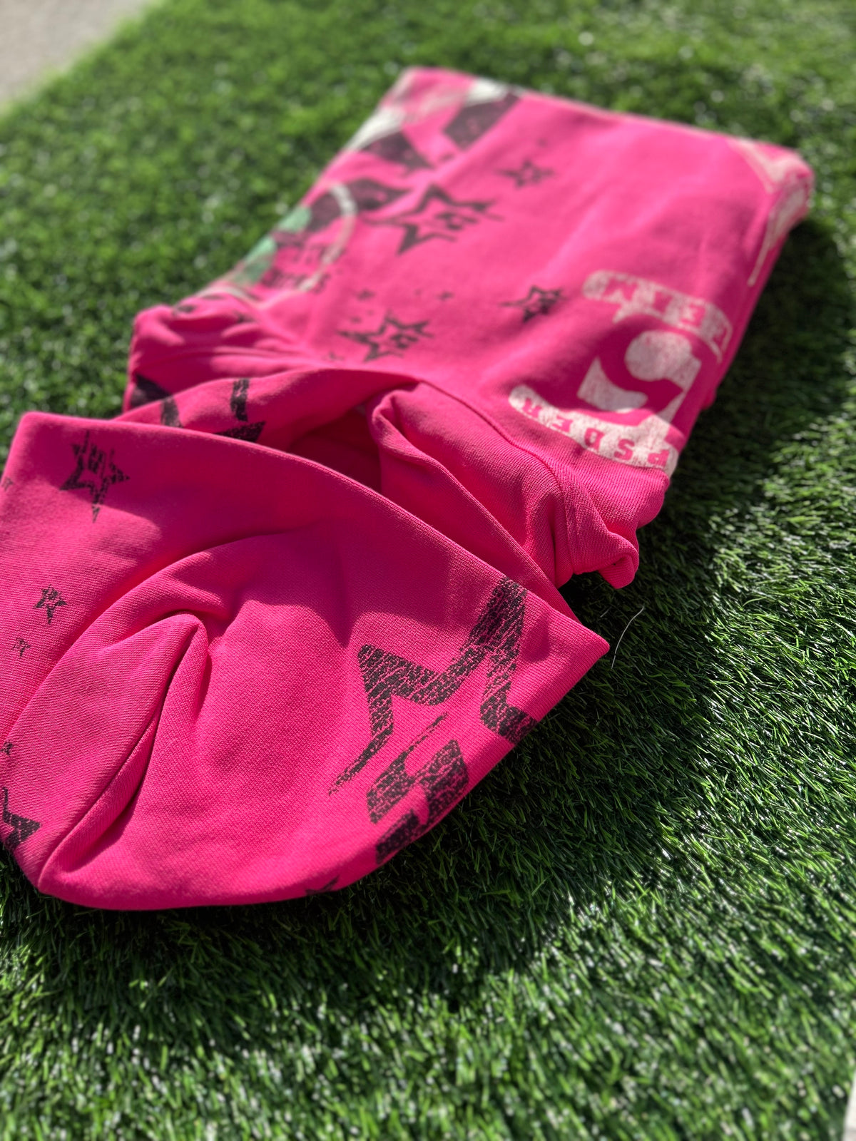 Pink Stencil SP5 Hoodie