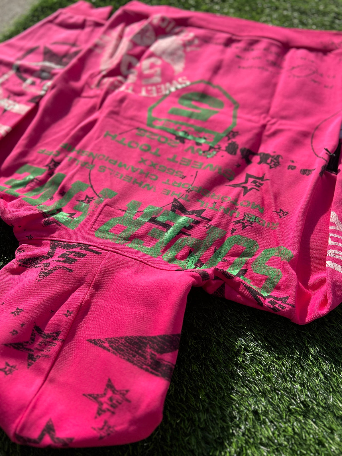 Pink Stencil SP5 Hoodie