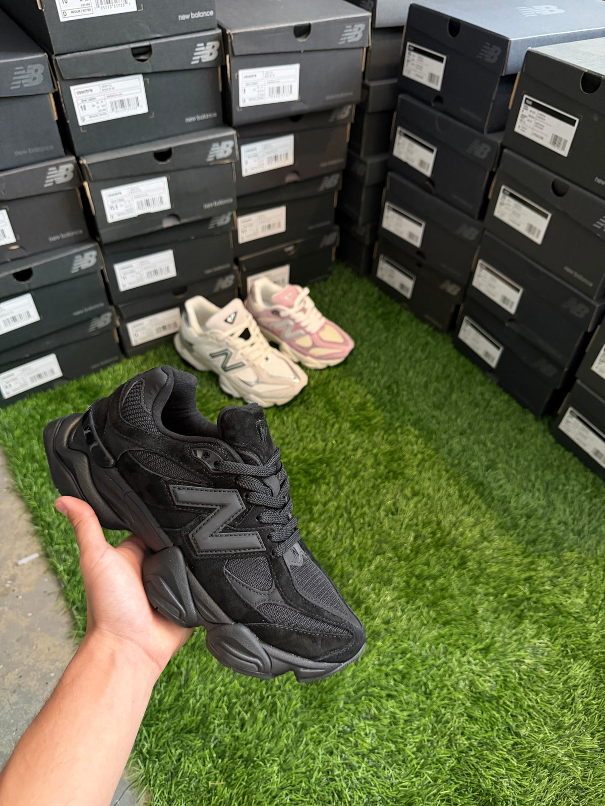 New balances Triple blacks