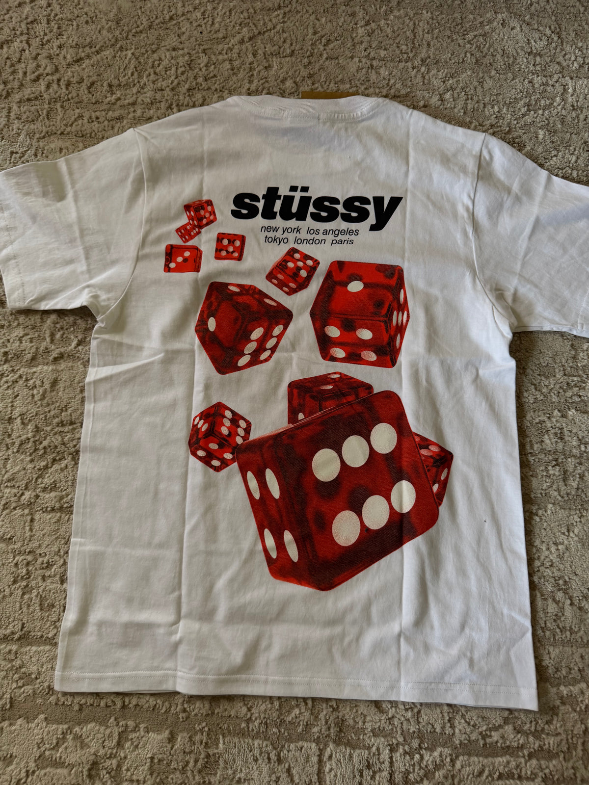 Stussy tee ‘Rollers’