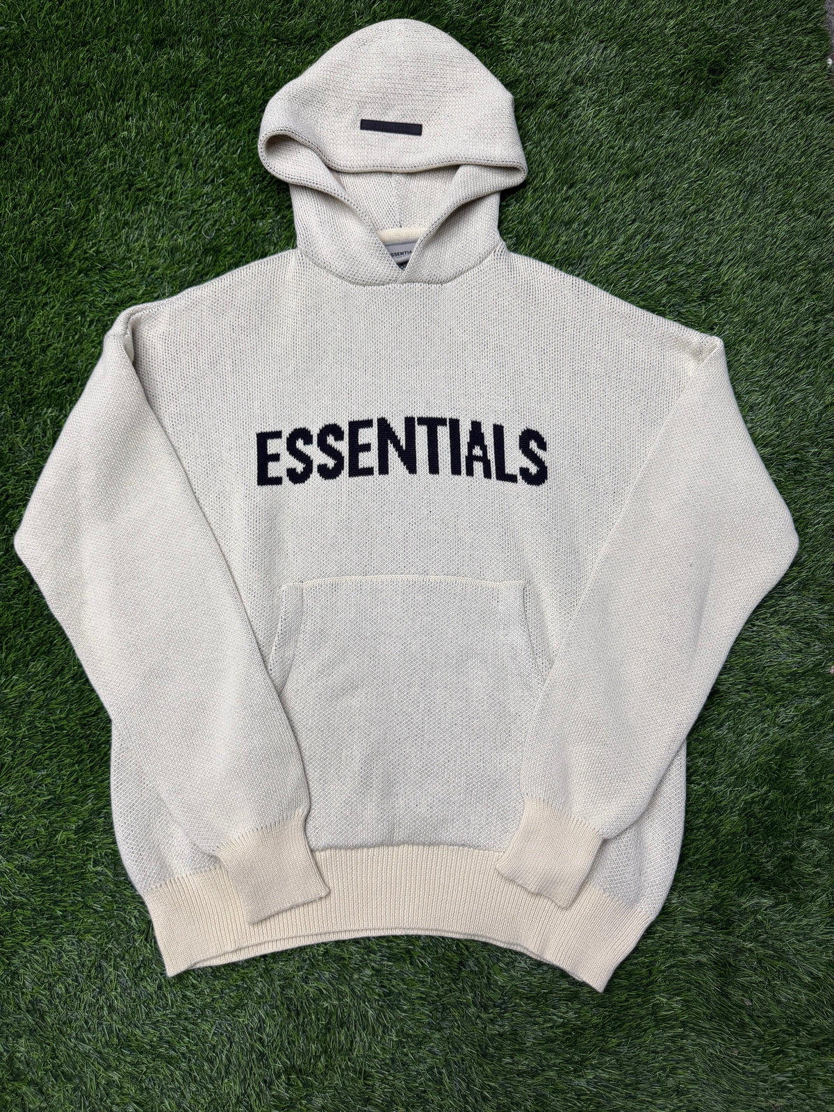 Essential Knitted hoodie