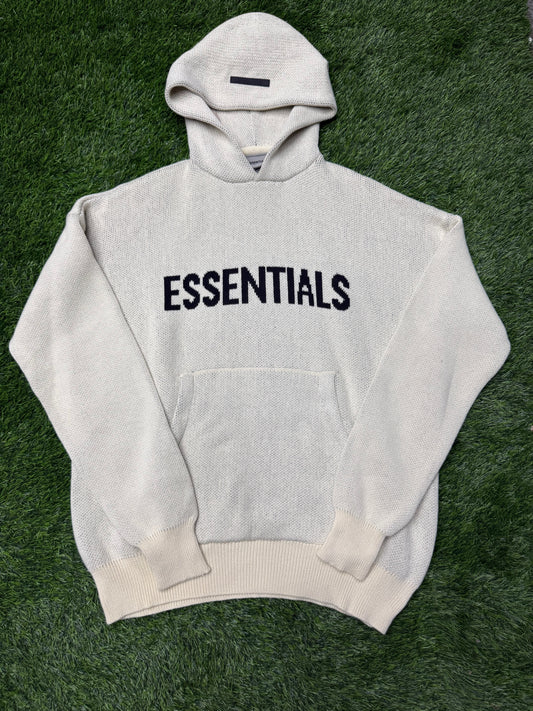 Essential Knitted hoodie
