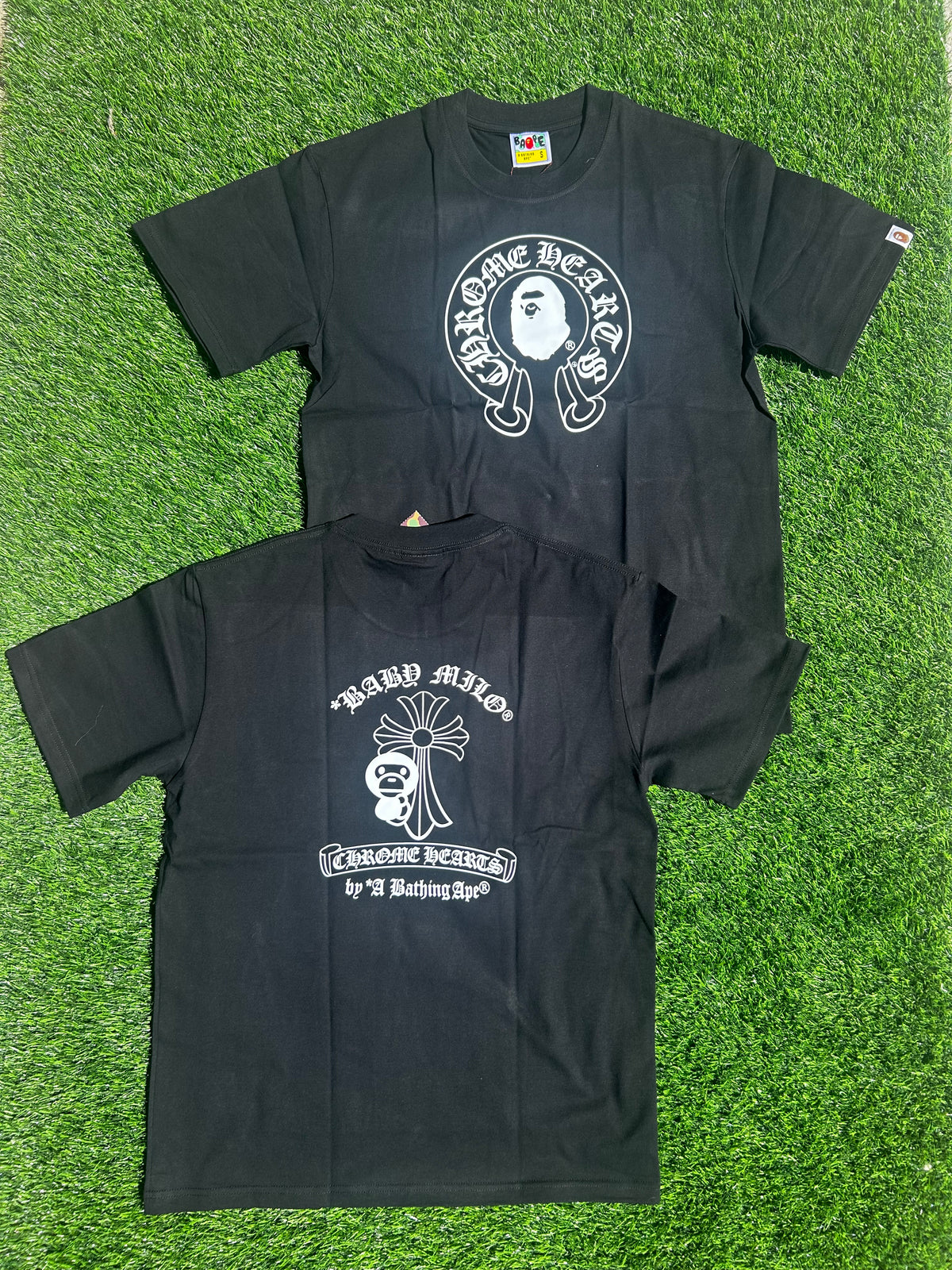 Bape X Chrome Heart tee (Black)