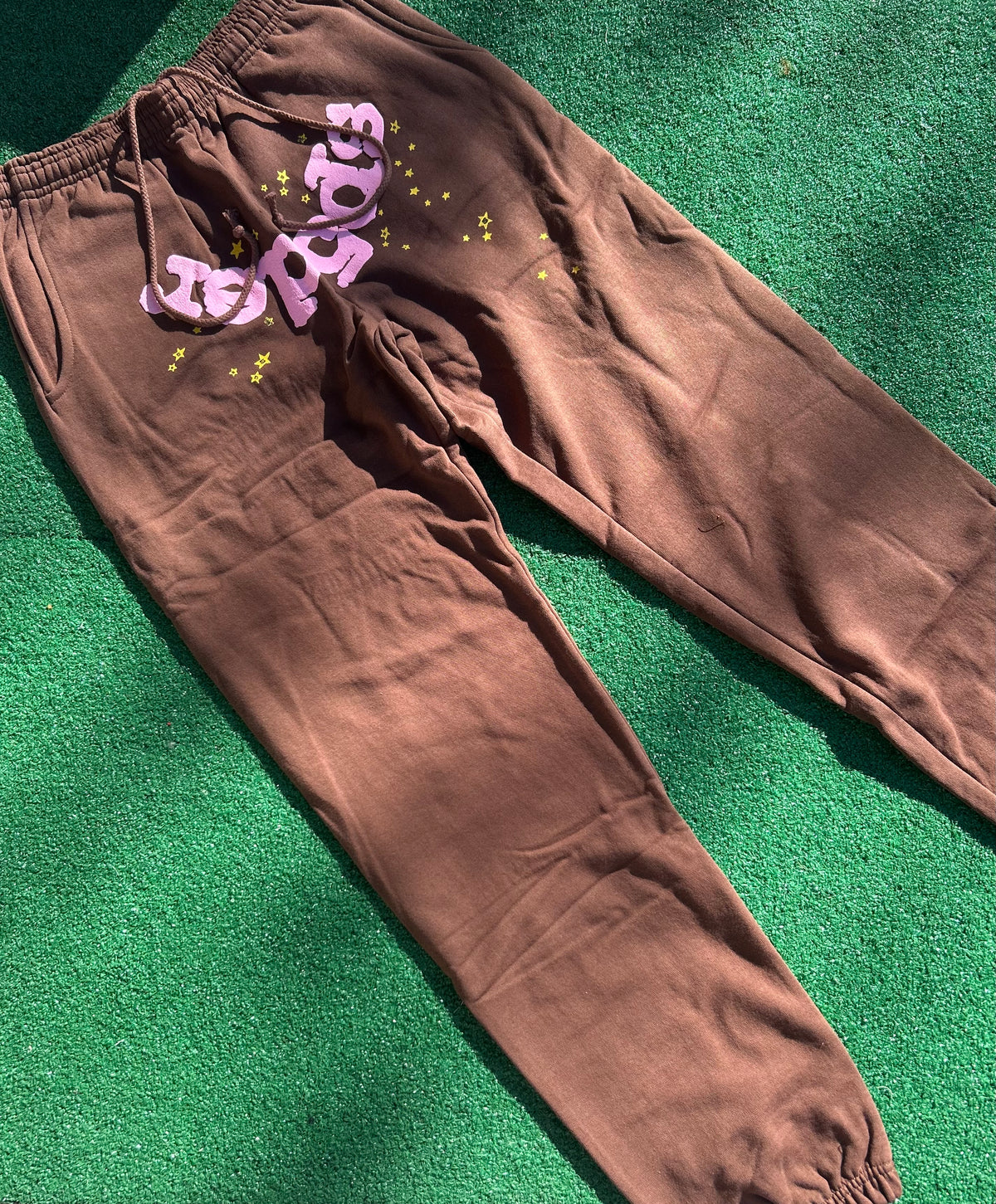 SP5DER Sweats ‘Brown’
