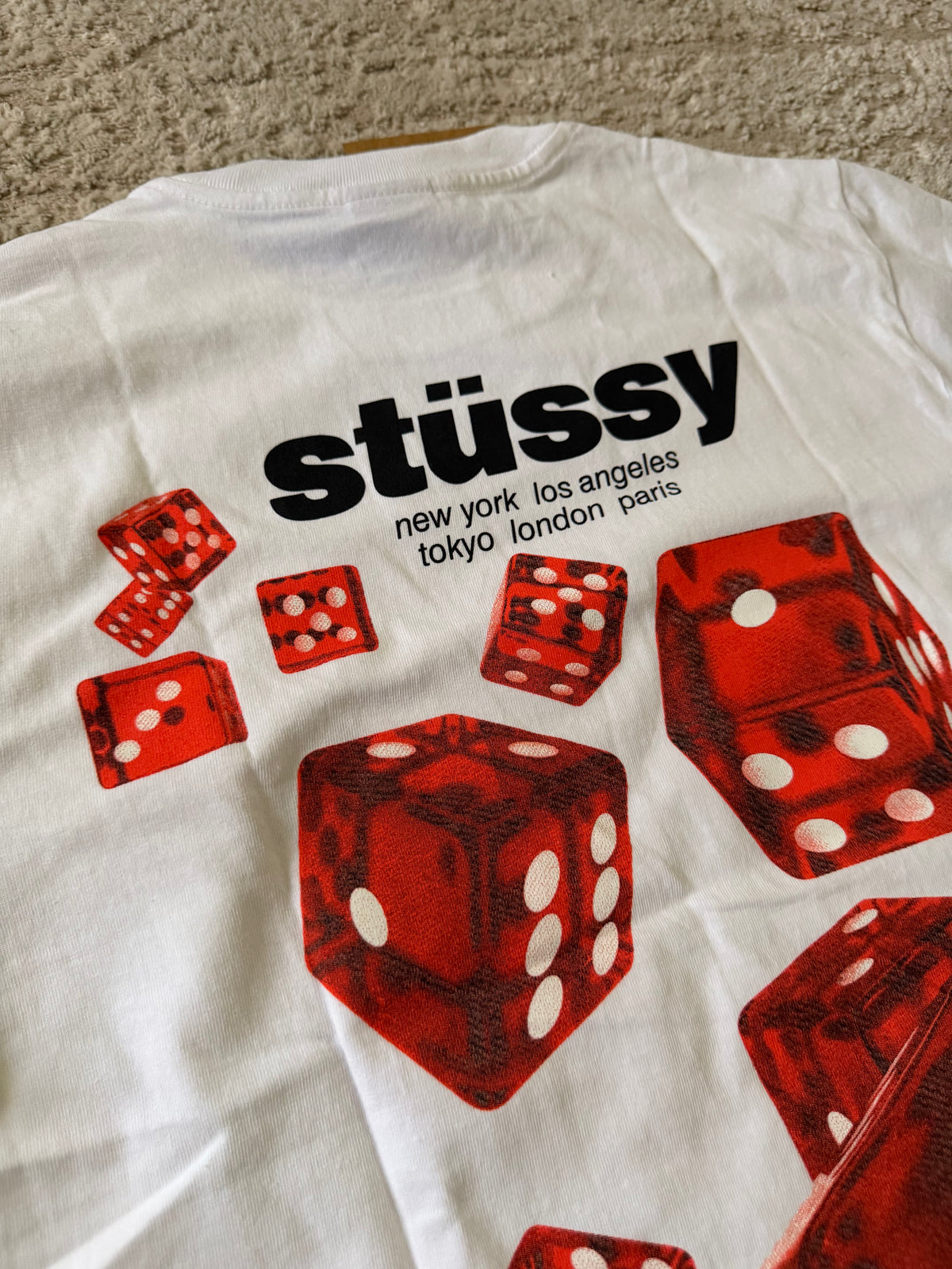 Stussy tee ‘Rollers’