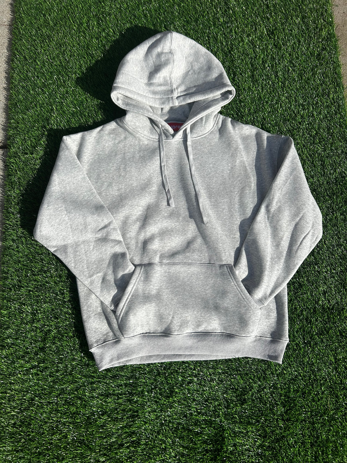 Supreme Back Logo 'Grey'