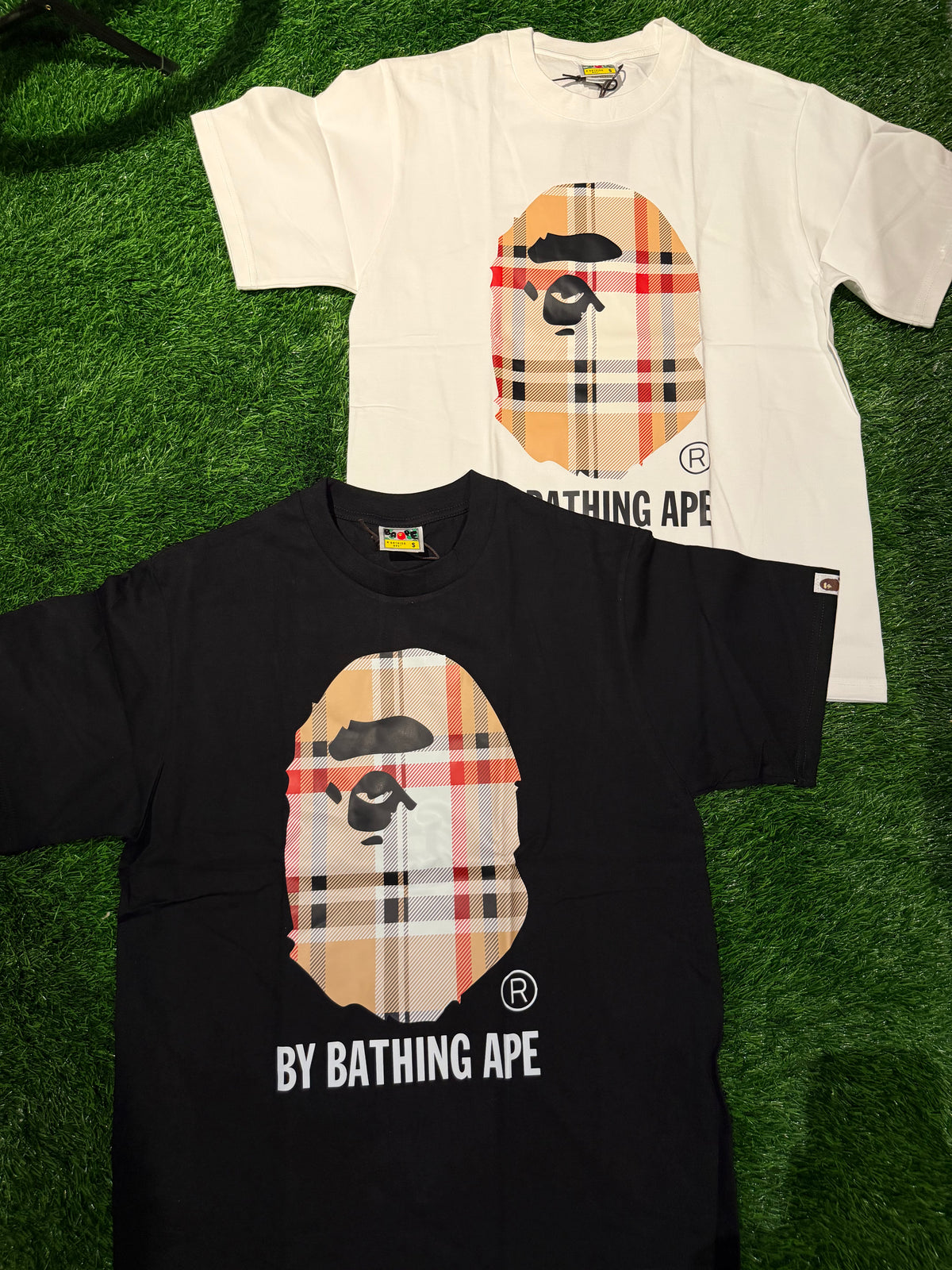 BAPE Checkered Black