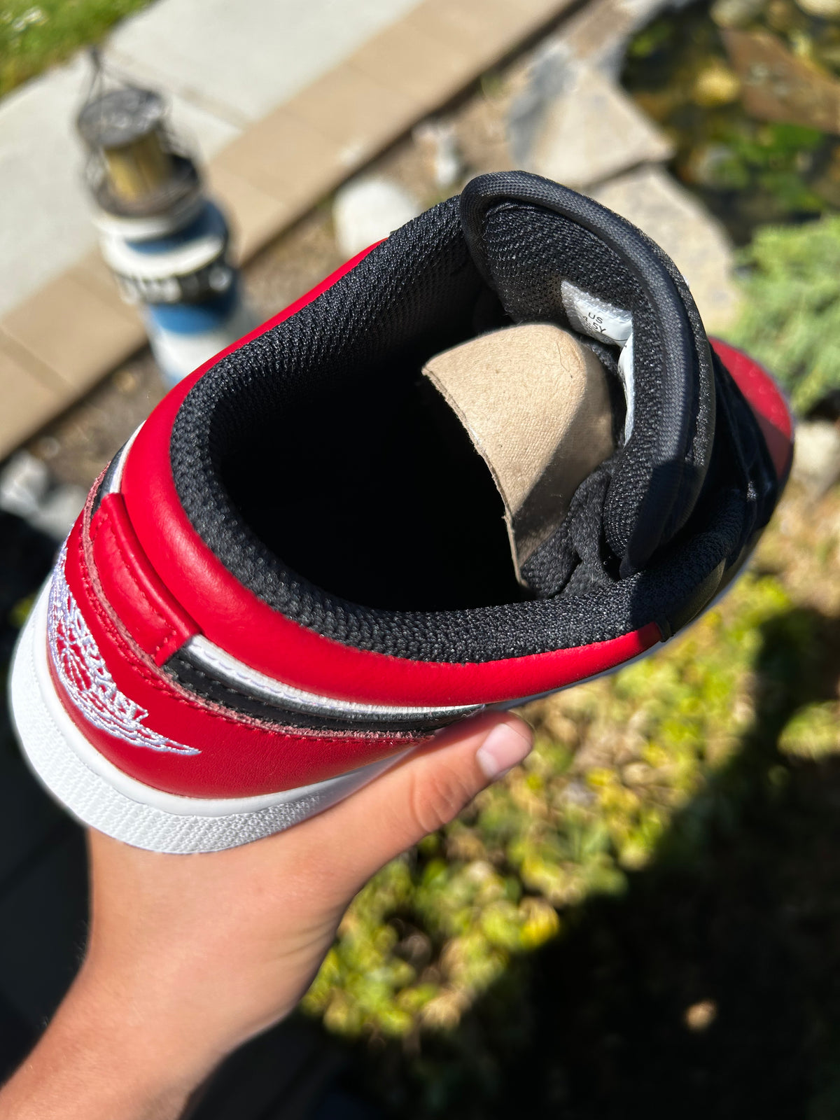 Jordan 1 low Bred Toe