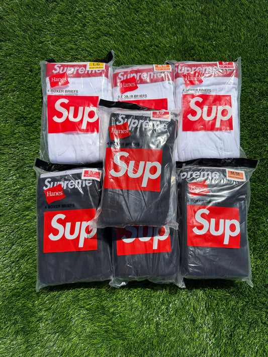 Supreme Boxers 4-pack ‘WHITE’