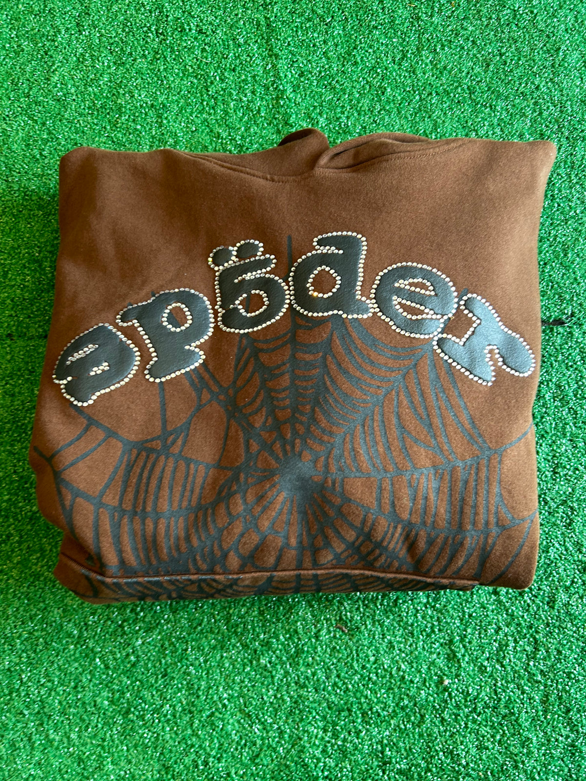 Brown rhinestone SP5DER