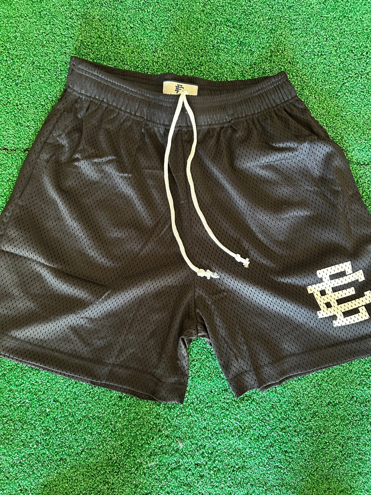 Eric Emanuel Shorts ‘white letters’