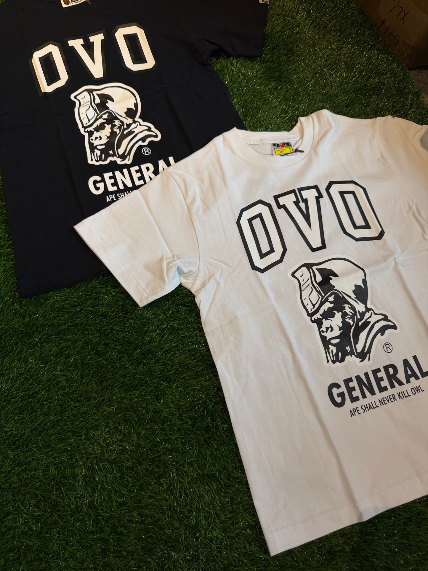 BAPE X OVO Tee ‘BLACK’