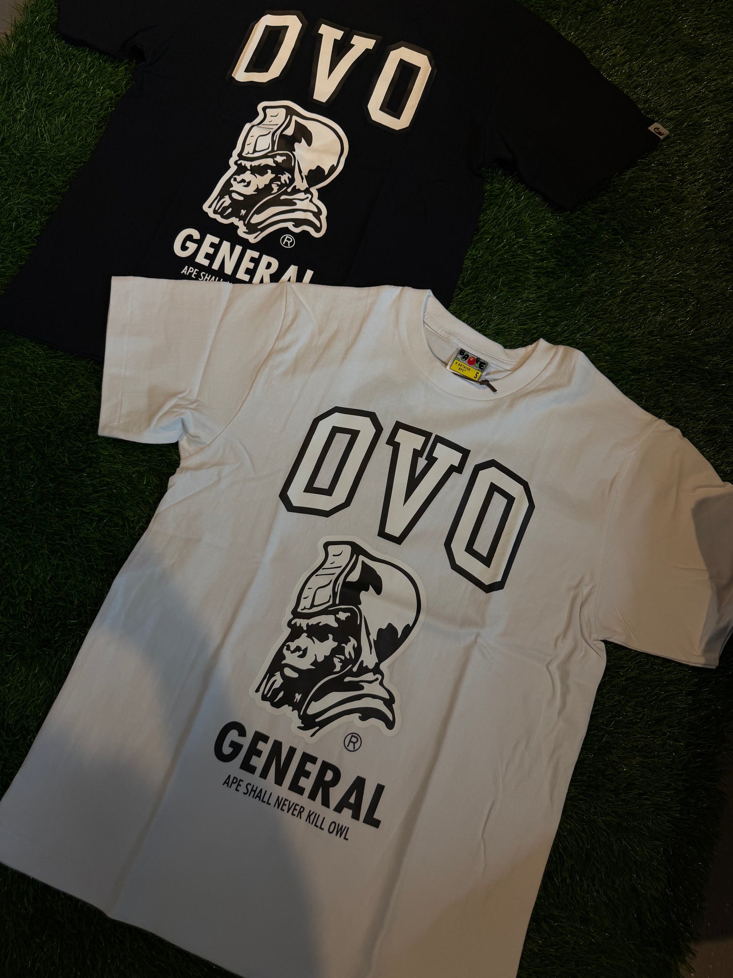 BAPE X OVO Tee ‘BLACK’
